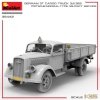 Miniart 35442 GERMAN 3T CARGO TRUCK 3,6-36S. PRITSCHE-NORMAL-TYPE. MILITARY SERVICE 1/35